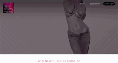 Desktop Screenshot of newindustrymodels.com